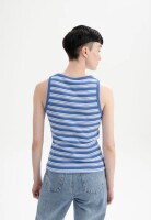 Mela Damen Top Drisna blue stripes