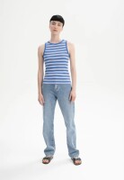 Mela Damen Top Drisna blue stripes