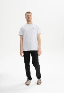 Mela Herren T-Shirt Pravin bike white