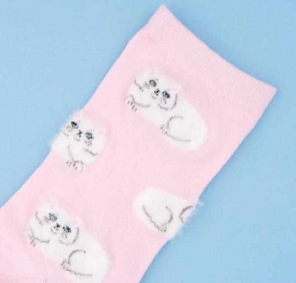 Coucou Suzette Unisex Socken Perserkatze pink