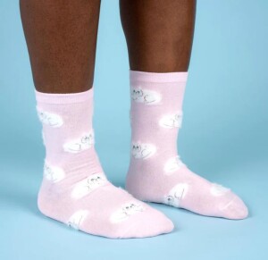 Coucou Suzette Unisex Socken Perserkatze pink