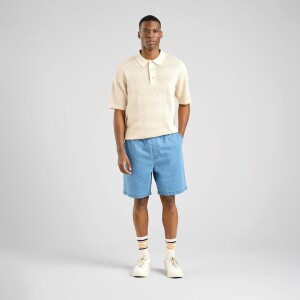 Dedicated Herren Shorts Velje Denim light blue