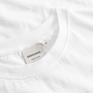 Dedicated Damen T-Shirt Vadstena Lace white