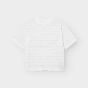 Dedicated Damen T-Shirt Vadstena Lace white