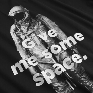 Dedicated Herren T-Shirt Stockholm Give Me Some Space black