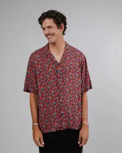 Brava Herren Hemd Lobster Aloha Red