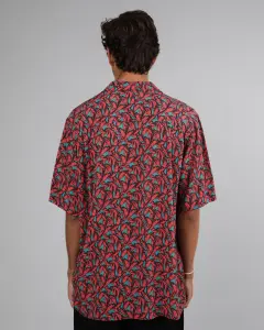 Brava Herren Hemd Lobster Aloha Red