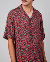 Brava Herren Hemd Lobster Aloha Red