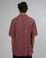Brava Herren Hemd Lobster Aloha Red