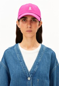 Armedangels Unisex Basecap Yenaas bold very berry