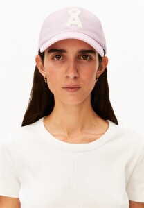 Armedangels Unisex Basecap Yenaas iconic pink mist-broken...