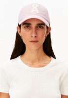 Armedangels Unisex Basecap Yenaas iconic pink mist-broken white
