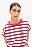 Armedangels Damen T-Shirt Idaara stripe multi colored