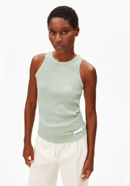 Armedangels Damen Top Kanitaa Turqoise
