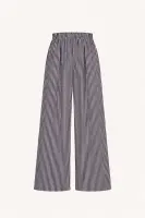 by bar Damen Hose celin stripe burgundy