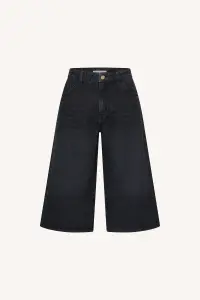 by bar Damen Shorts Noho long denim jet black