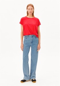 Armedangels Damen T-Shirt Idaara mars red