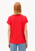 Armedangels Damen T-Shirt Idaara mars red