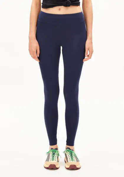 Armedangels Damen Leggings Faribaa tinted navy