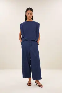 by bar Damen Hose Fuji dark denim