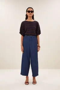 by bar Damen Hose Fuji dark denim