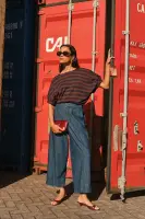 by bar Damen Hose Fuji dark denim