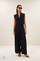 by bar Damen Weste Bobi pinstripe gilet