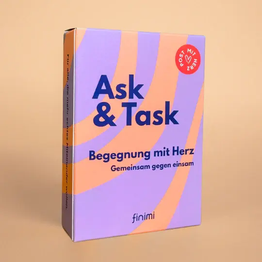 finimi Kartenset Ask&Task Begegnung mit Herz