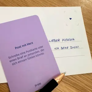 finimi Kartenset Ask&Task Begegnung mit Herz