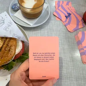 finimi Kartenset Ask&Task Begegnung mit Herz