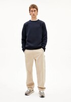 Armedangels Herren Pullover BAARO Fleece night sky