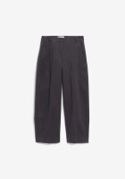 Armedangels Damen Hose BARREL LEG TWILL PANT dark steel