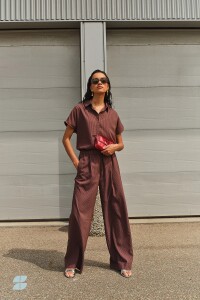 by bar Damen Hose celin stripe tanning stripe