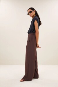 by bar Damen Hose celin stripe tanning stripe