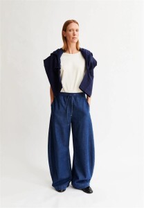 Armedangels Damen Hose PULL ON BARREL DENIM eau
