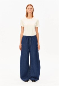 Armedangels Damen Hose PULL ON BARREL DENIM eau