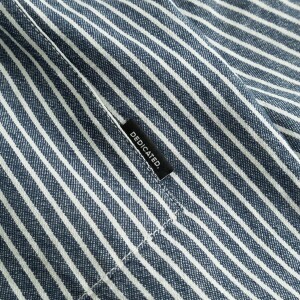 Dedicated Herren Shorts Velje Work Stripe Blue