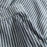 Dedicated Herren Shorts Velje Work Stripe Blue
