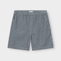 Dedicated Herren Shorts Velje Work Stripe Blue