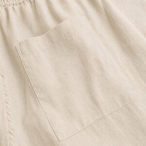 Dedicated Herren Hose Borrby Linen Ecru