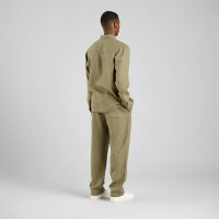 Dedicated Herren Hose Klitmoeller Linen Leaf Green