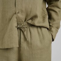 Dedicated Herren Hose Klitmoeller Linen Leaf Green