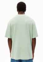Armedangels Herren T-Shirt Maarkos waffle foam