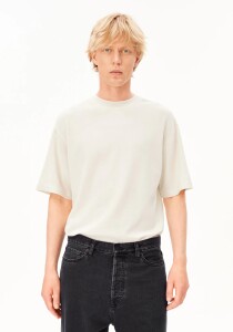 Armedangels Herren T-Shirt Maarkos waffle pure