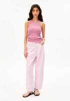 Armedangels Damen Top GMT dye rib washed berry
