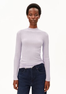Armedangels Damen Longsleeve ALAANIA moonlit lilac