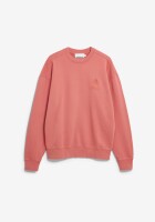 Armedangels Herren Pullover Iconic A GMT dye Sweatshirt tabasco red washed