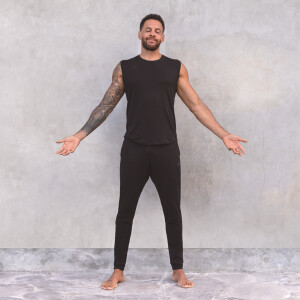 Jaya Herren Yogahose Johnny TENCEL™ black