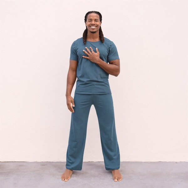 Jaya Herren Yogahose Carlos orion blue