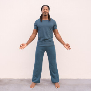 Jaya Herren Yogahose Carlos orion blue